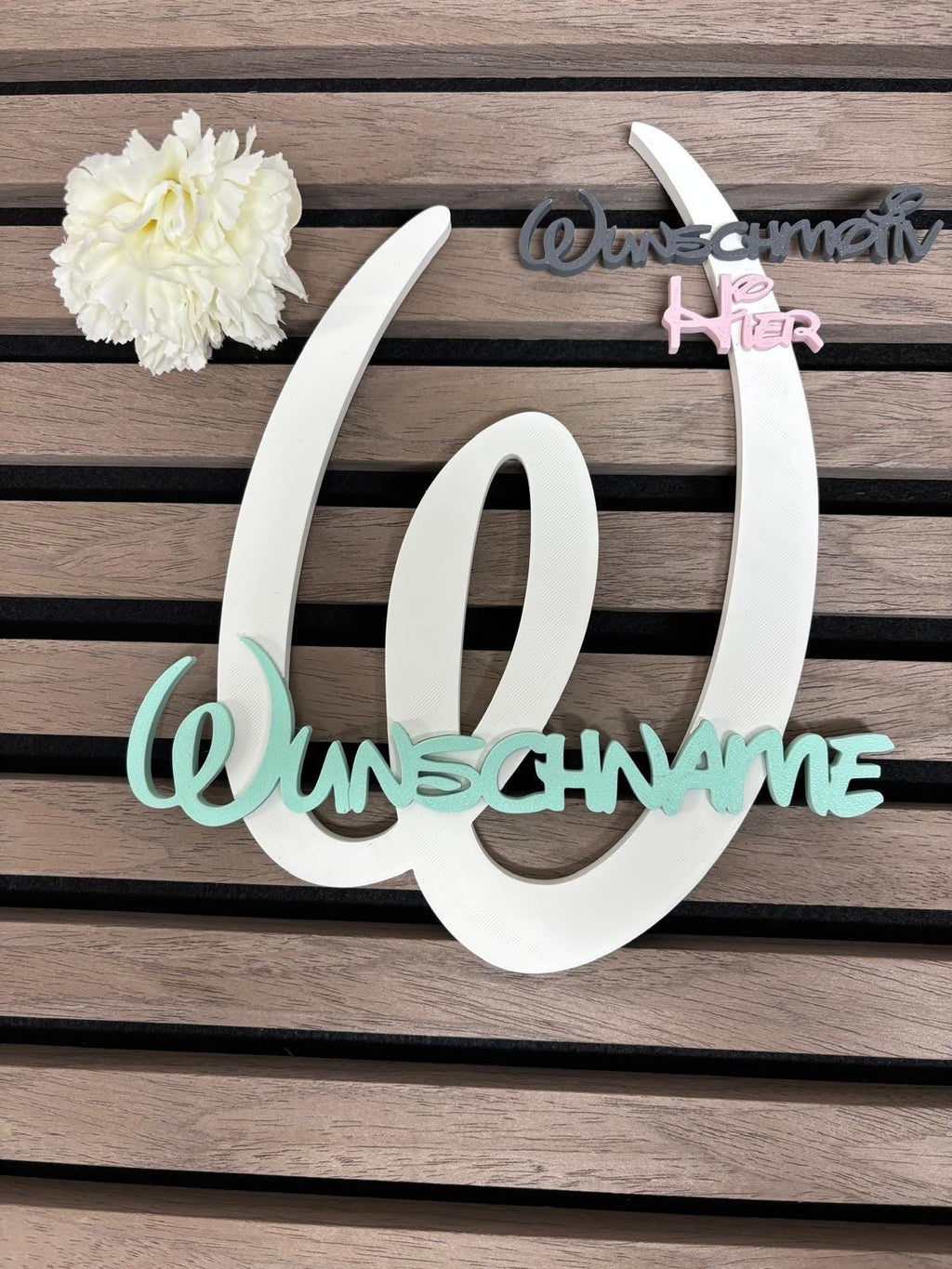 Türschild Kinderzimmer / Namensschild personalisiert / 3D / 3D-Druck / Nach Wunsch / Namenstürschild / personalisiertes Geschenk __etsy:7862084083