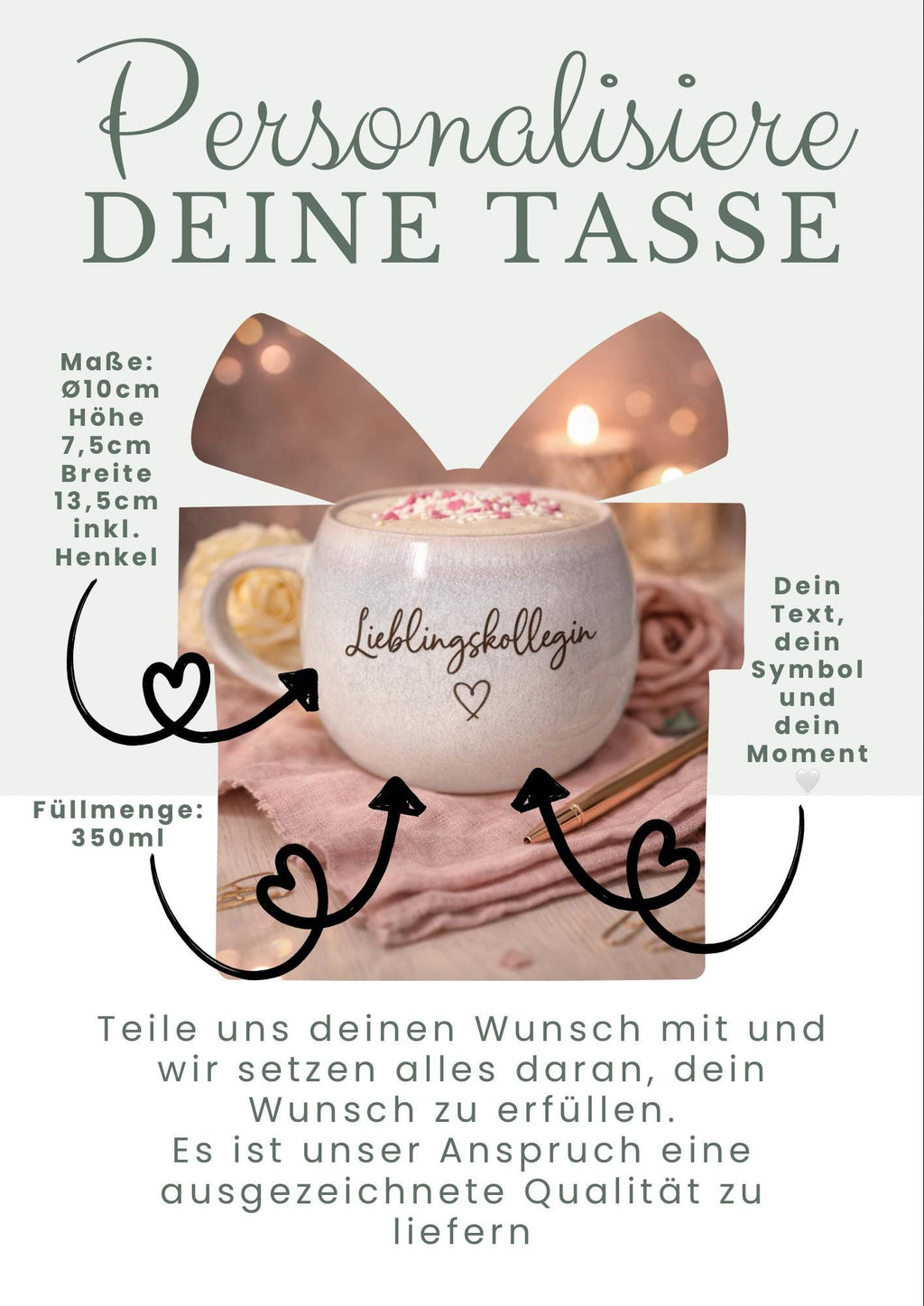 Personalisierte Tasse mit Gravur Namen | Geschenk für Mama | Geburtstagsgeschenk Frau | individuelle Keramiktasse (etsy image id: 7969555421)